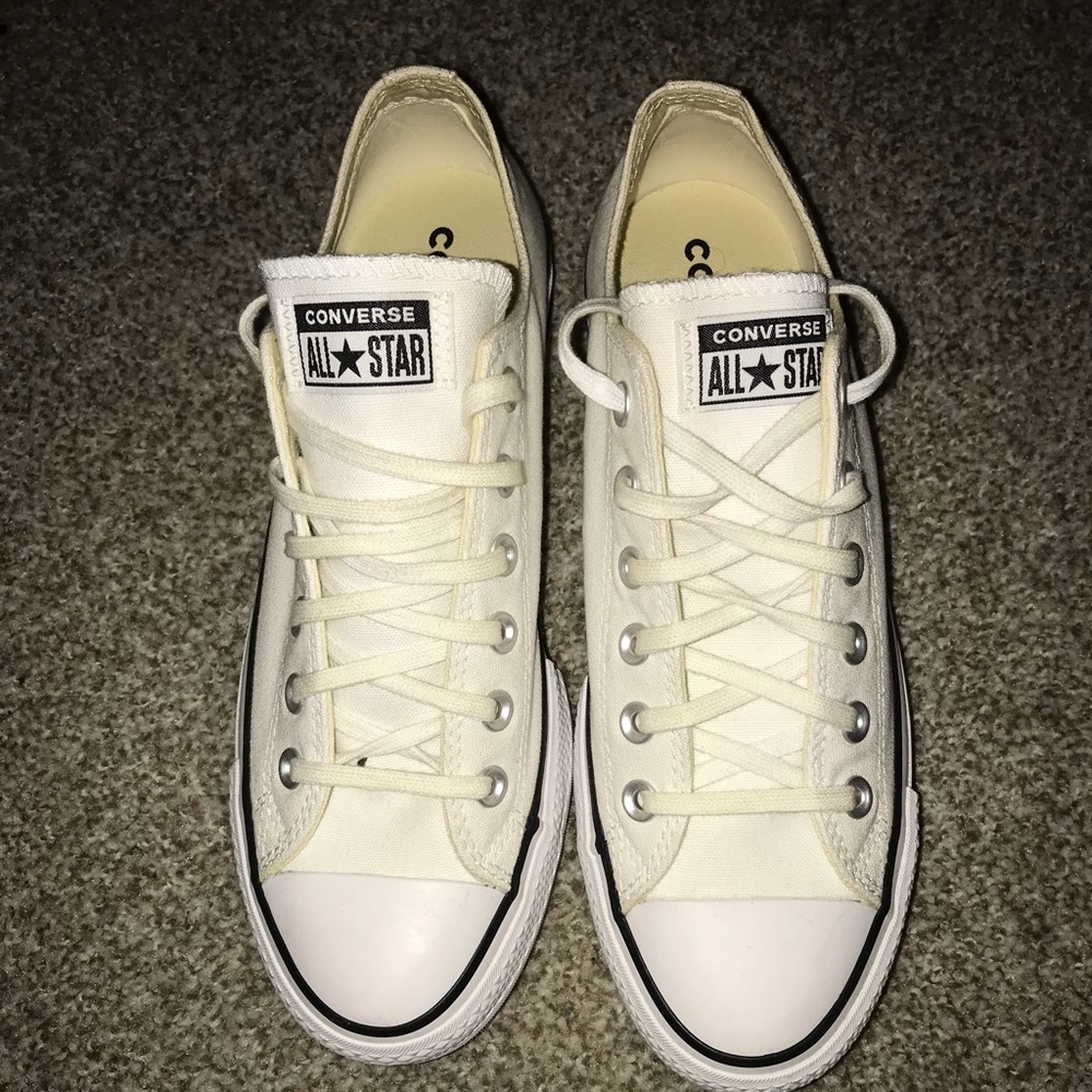 SOLD Converse all star ox platform sneakers
